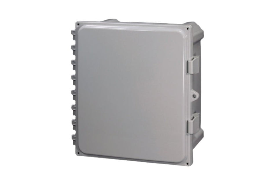 Attabox Wall Mount Enclosures Heartland Polycarbonate Enclosure with Opaque Cover and Polycarbonate Latches - Nema Supply