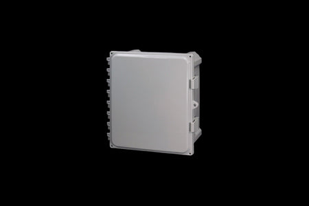 Attabox Wall Mount Enclosures Heartland Polycarbonate Enclosure with Opaque Cover and Polycarbonate Latches - Nema Supply