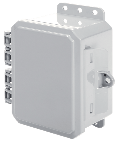 Integra Impact Series Polycarbonate Enclosure With Integrated Locking Latch and Opaque Cover - Nema Supply