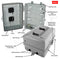 12x9x7 PC+ABS Weatherproof Vented Utility Box NEMA Enclosure with Hinged Door