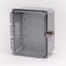 8X6X4 Premium Series Polycarbonate Enclosure with Hinge Clear Locking Latch Cover