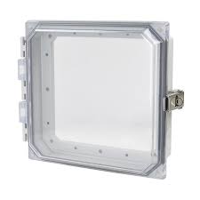 HMI Cover Kit-Metal Snap Latch Hinged Clear Cover