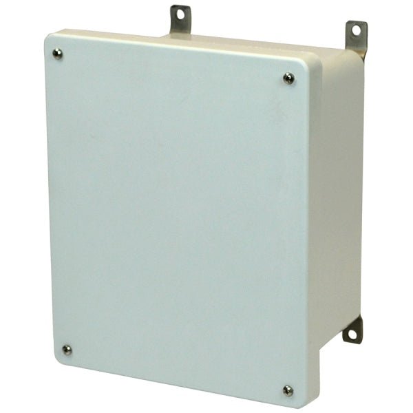 Allied Moulded AM Series Fiberglass Enclosure - Lift Off Screw Opaque Cover - Nema Supply