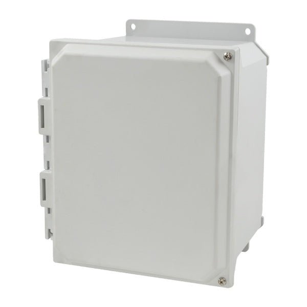 Allied Moulded Ultra - Line Fiberglass Series Enclosure - Hinged Opaque Screw Cover - Nema Supply