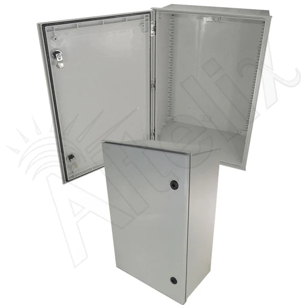 Altelix 24x16x9 NEMA 3X Fiberglass Weatherproof Enclosure - Nema Supply