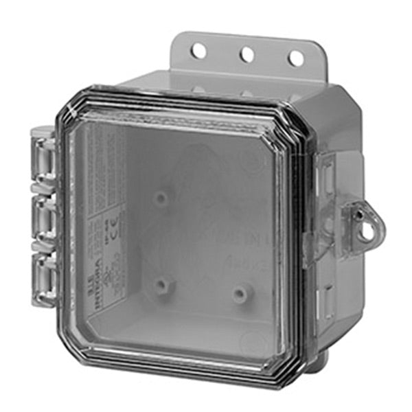 Integra Impact Series Polycarbonate Enclosure With Integrated Locking Latch and Clear Cover - Nema Supply