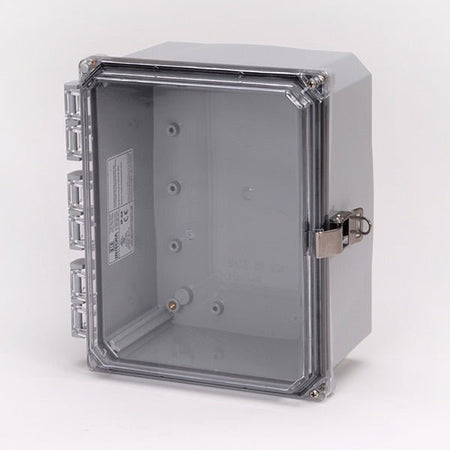 Integra Premium Series Polycarbonate Enclosure with Hinge Clear Locking Latch Cover - Nema Supply