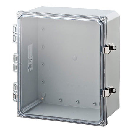 Integra Premium Series Polycarbonate Enclosure with Hinge Clear Locking Latch Cover - Nema Supply