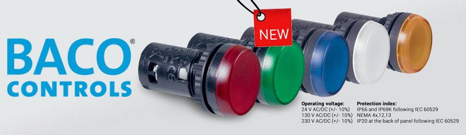 New BACO LED Pilot Lights! - Nema Supply