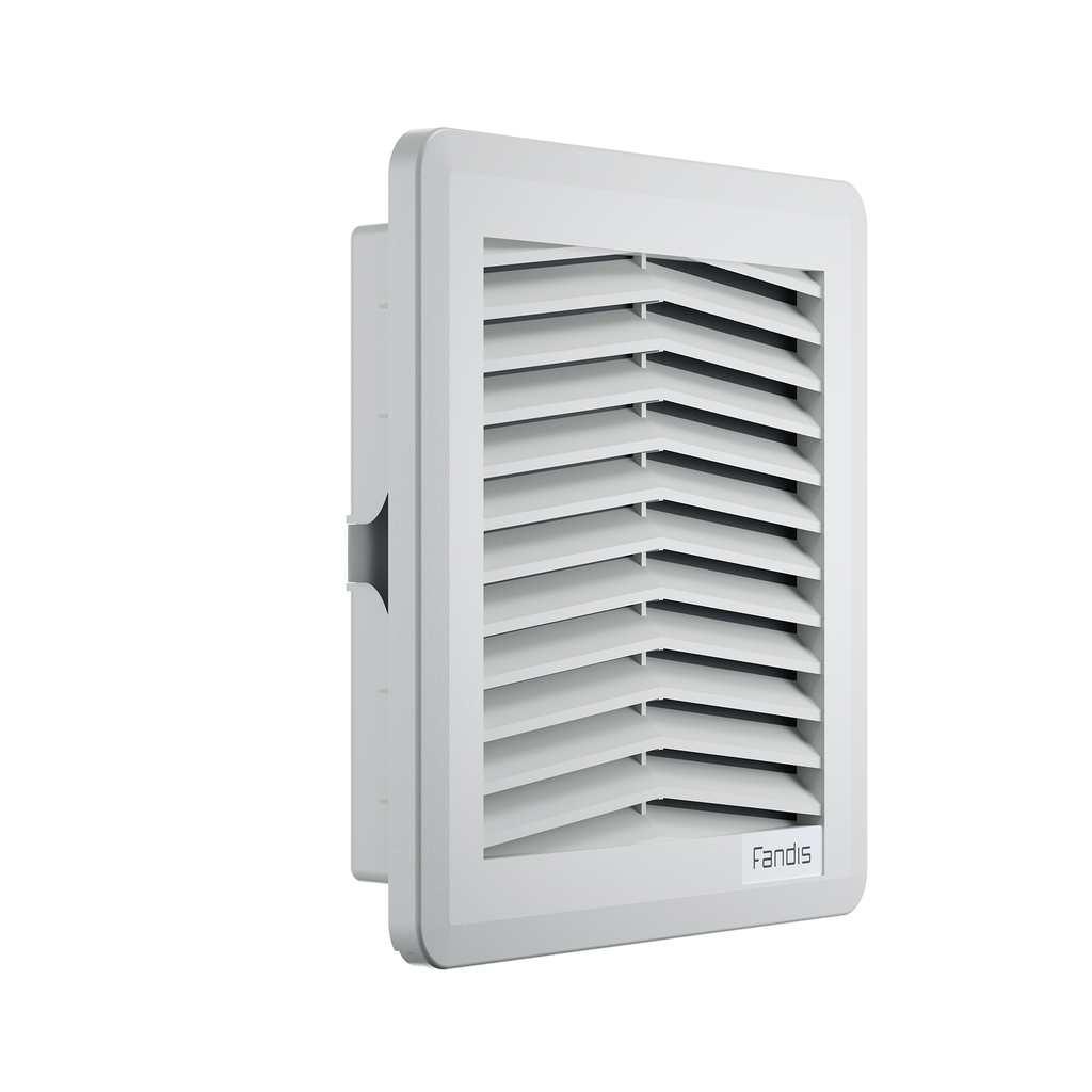 Fandis FF12U Filter Assembly 150mm x 150mm Gray
