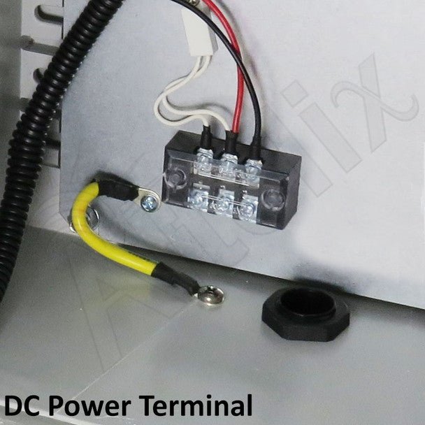 Altelix 12x10x6 Vented Fiberglass Weatherproof NEMA Enclosure with 12 VDC Cooling Fan - Nema Supply