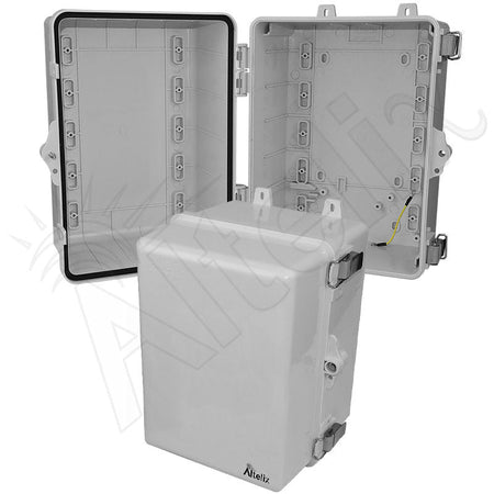 Altelix 12x9x9 Polycarbonate + ABS NEMA 4X RF Transparent Outdoor WiFi Enclosure - Nema Supply