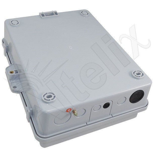 Altelix 14x11x5 Vented Polycarbonate + ABS Indoor / Outdoor RF Transparent WiFi Access Point Enclosure with PVC Non - Metallic Equipment Mounting Plate - Nema Supply