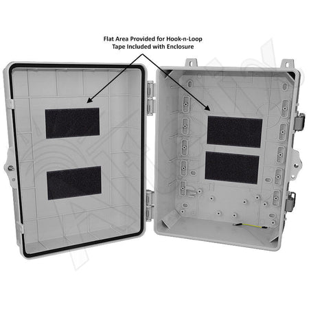 Altelix 14x11x7 NEMA 4X Polycarbonate Outdoor Enclosure - Nema Supply