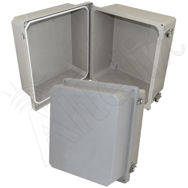 Altelix 14x12x10 Fiberglass Weatherproof NEMA 4X Enclosure - Nema Supply