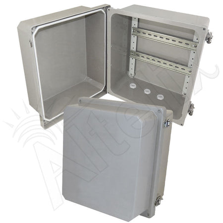 Altelix 14x12x10 Fiberglass Weatherproof NEMA 4X Enclosure (Copy) - Nema Supply