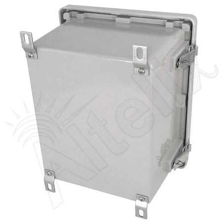 Altelix 14x12x6 Fiberglass Weatherproof Vented NEMA Enclosure with 12 VDC Cooling Fan - Nema Supply