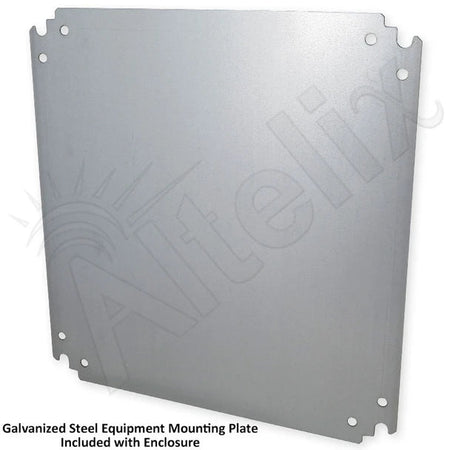 Altelix 16x16x8 Vented Steel Weatherproof NEMA Enclosure with 120 VAC Outlets and Power Cord - Nema Supply
