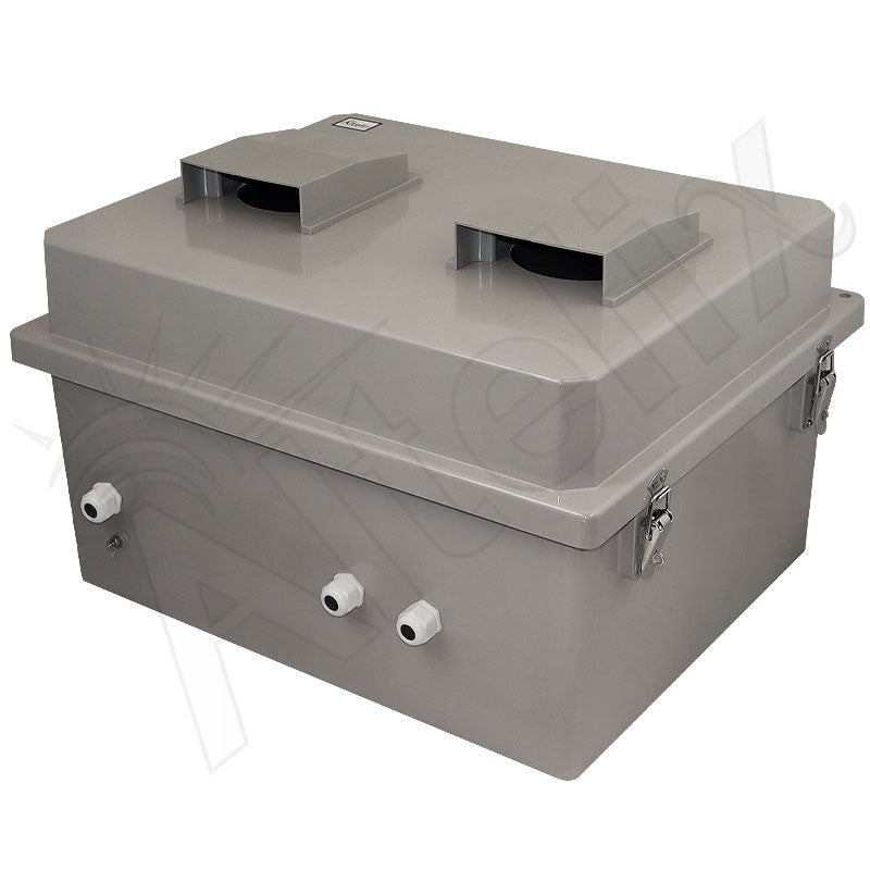 Altelix 16x20x12 Fiberglass Weatherproof Vented NEMA Enclosure - Nema Supply