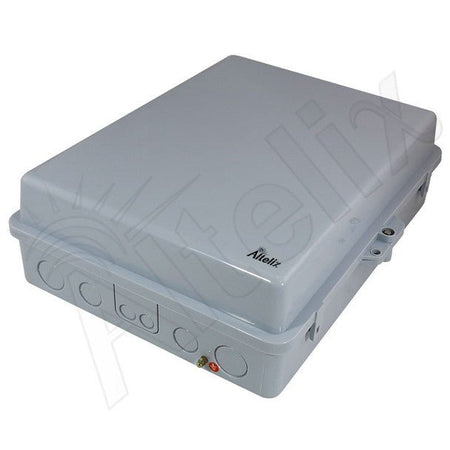 Altelix 17x14x6 PC + ABS Weatherproof NEMA Enclosure with Hinged Door & Aluminum Mounting Plate - Nema Supply