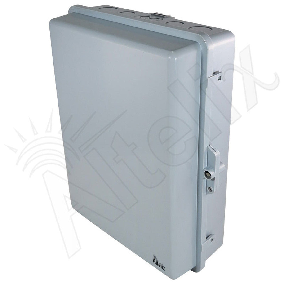 Altelix 17x14x6 PC + ABS Weatherproof Utility Box NEMA Enclosure with Hinged Door Gray - Nema Supply