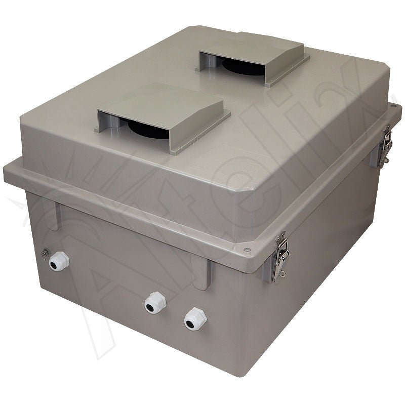Altelix 20x16x12 Fiberglass Weatherproof Vented NEMA Enclosure - Nema Supply