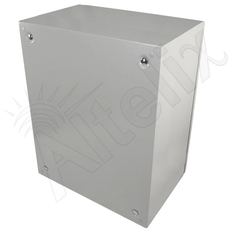 Altelix 20x16x12 Steel Weatherproof NEMA Enclosure with Dual Cooling Fans, 120 VAC Outlets and Power Cord - Nema Supply