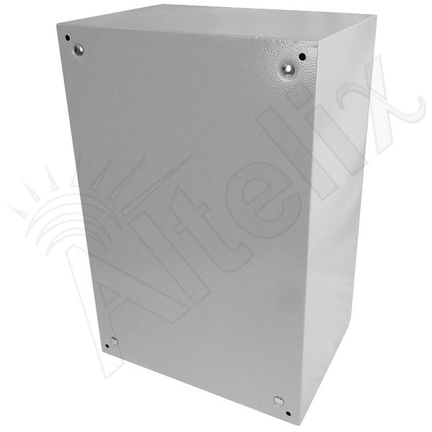 Altelix 24x16x12 Industrial DIN Rail NEMA 4X Steel Weatherproof Enclosure - Nema Supply