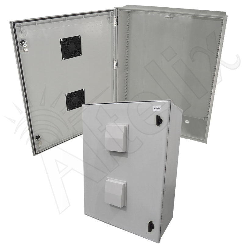 Altelix 32x24x12 Vented Fiberglass Weatherproof NEMA Enclosure - Nema Supply