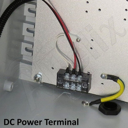 Altelix 32x24x12 Vented Fiberglass Weatherproof NEMA Enclosure with Dual 12 VDC Cooling Fans - Nema Supply