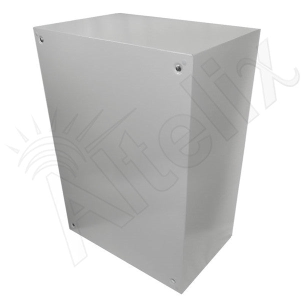 Altelix 32x24x16 NEMA 4X Steel Weatherproof Enclosure with Steel Equipment Mounting Plate - Nema Supply