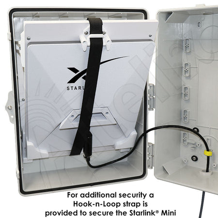 Altelix Aimable Weatherproof Starlink® Mini NEMA 4X Directional Enclosure - Nema Supply