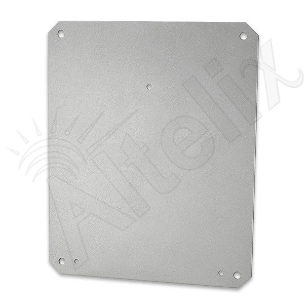 Altelix Blank Aluminum Equipment Mounting Plate for NF100806 & NF100808 Series Enclosures - Nema Supply