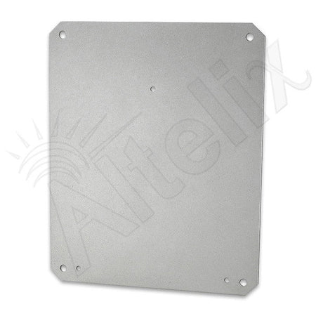 Altelix Blank Aluminum Equipment Mounting Plate for NF100806 & NF100808 Series Enclosures - Nema Supply