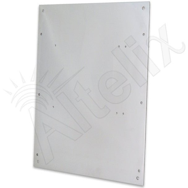 Altelix Blank Aluminum Equipment Mounting Plate for NF141206, NF141208 & NF141210 Series Enclosures - Nema Supply