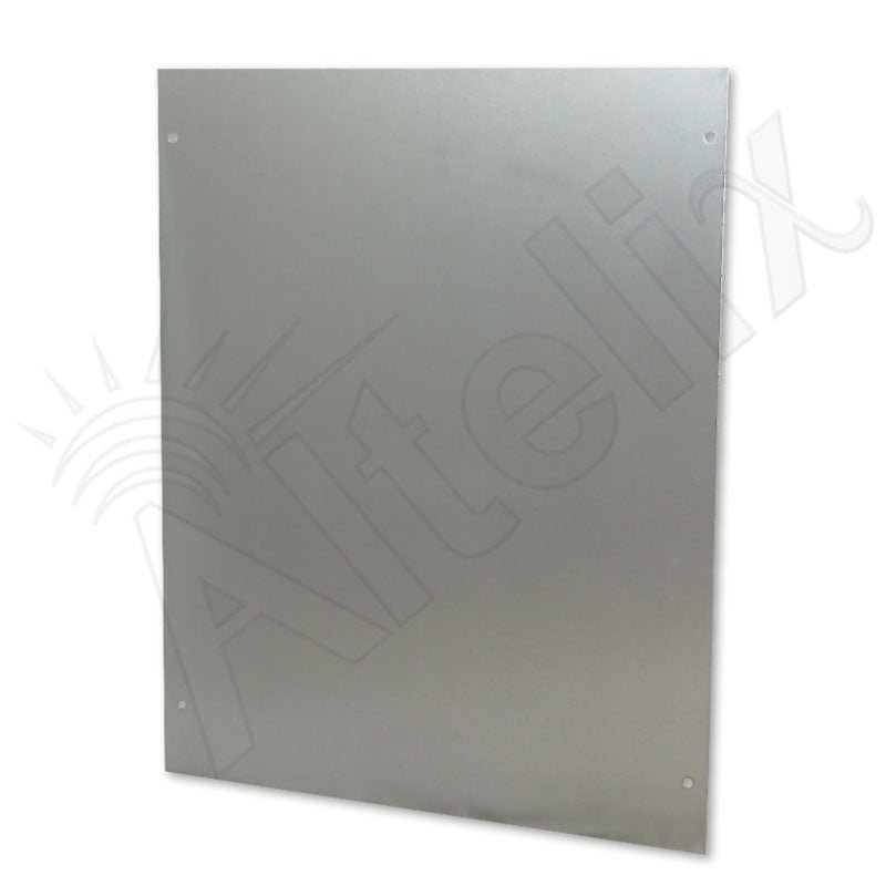 Altelix Blank Aluminum Full Size Equipment Mounting Plate for NP141105, NP141107 and NP141109 Series Enclosures - Nema Supply