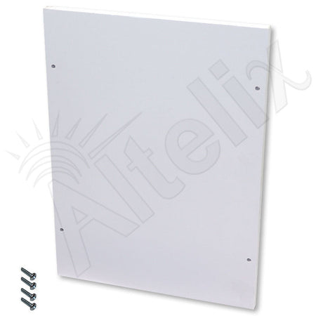 Altelix Blank No-Drill Full Size PVC Equipment Mounting Plate with Screws for NP141105, NP141107 and NP141109 Series Enclosures - Nema Supply