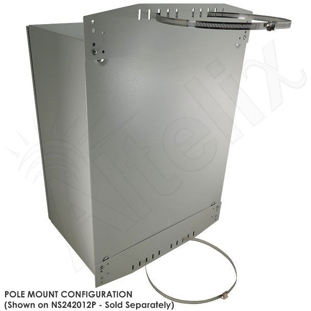 Altelix Pole Mount / Flange Mount Kit for Altelix NFC242009 & NS242012 Series NEMA Enclosures - Nema Supply