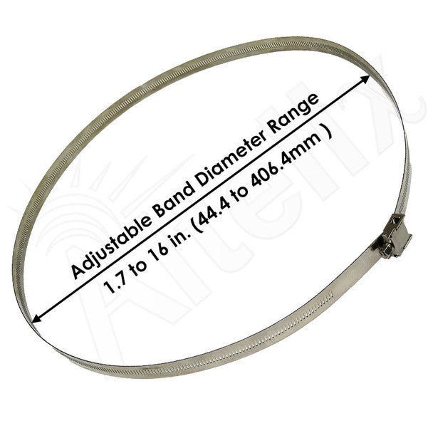 Altelix Pole Mount / Flange Mount Kit for Altelix NFC242009 & NS242012 Series NEMA Enclosures - Nema Supply