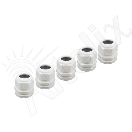 Altelix Sealed Cable Glands - IP68 Waterproof, PG13, PG16 and PG25- (5) Pack - Nema Supply