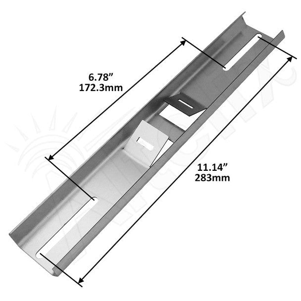 Altelix Stainless Steel Universal Pole Mount Kit with Adjustable Bands for Enclosures 7 to 12 Inches Wide - Nema Supply