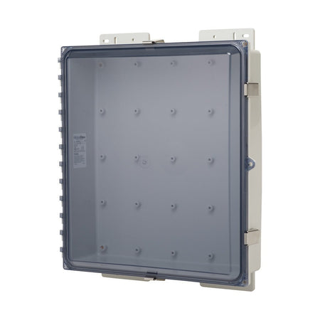 Attabox Heartland SL™ Low - Profile Polycarbonate Enclosure - Clear Cover, Hinged With Stainless Steel Latch and Pad - Lockable - Nema Supply