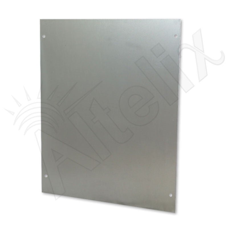 Blank Aluminum Full Size Equipment Mounting Plate for NP120907 and NP120909 Series Enclosures - Nema Supply
