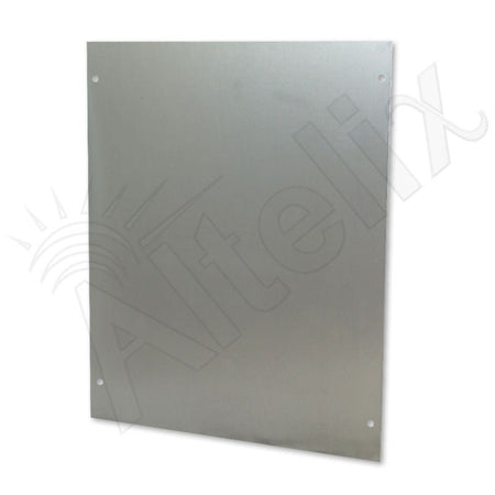 Blank Aluminum Full Size Equipment Mounting Plate for NP120907 and NP120909 Series Enclosures - Nema Supply