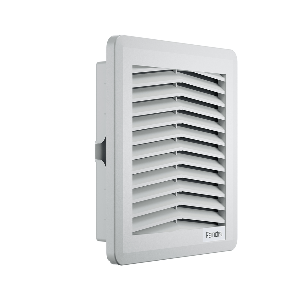 Fandis FF12U Filter Assembly 150mm x 150mm Gray - Nema Supply
