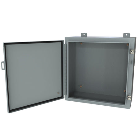 Hammond 1418LP Series Continuous Hinge Door with Clamps - Nema Supply