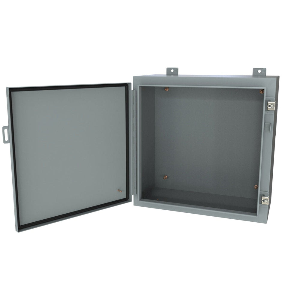 Hammond 1418LP Series Continuous Hinge Door with Clamps - Nema Supply