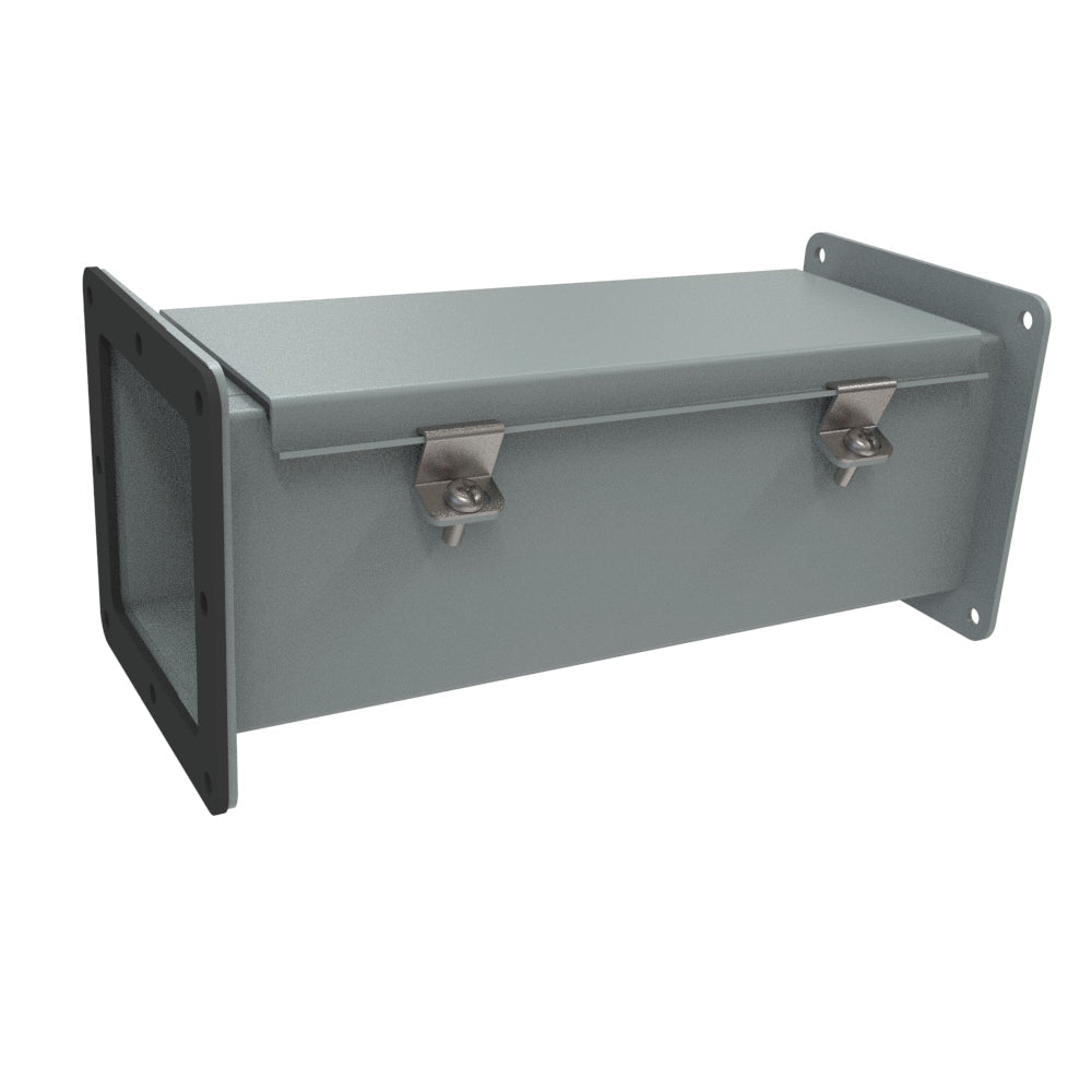 Hammond 1487 Type 12 Pull-Through Wireway — 4 x 4 in - Nema Supply
