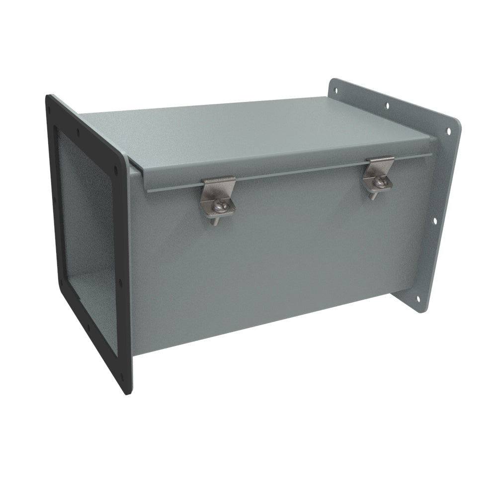 Hammond 1487 Type 12 Pull-Through Wireway — 6 x 6 in - Nema Supply