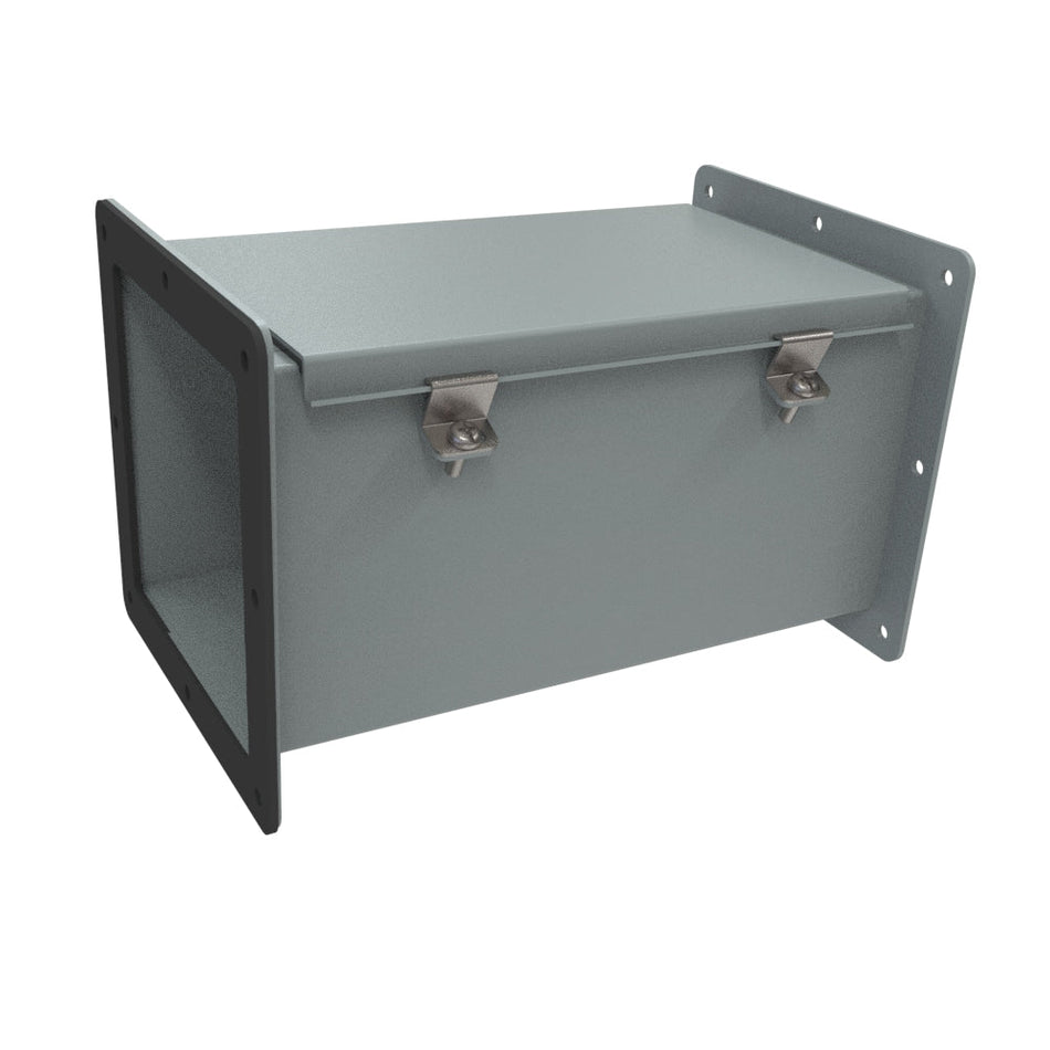 Hammond 1487 Type 12 Pull-Through Wireway — 6 x 6 in - Nema Supply